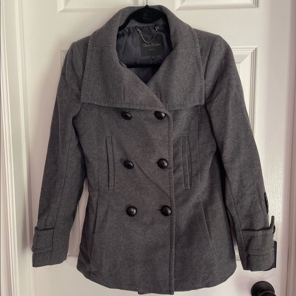 Talula Jackets & Blazers - Talula gray wool pea coat